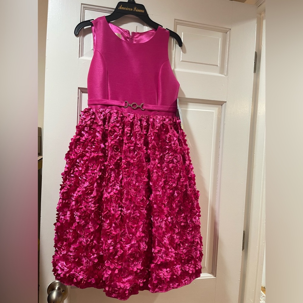 American Princess dress - bright pink - size 12